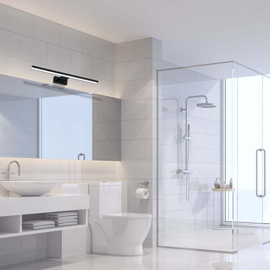 LED Lampada da parete per bagno SHINE LED/13,8W/230V 60 cm IP44 nero