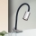 LED Lampada da tavolo flessibile con clip KURT LED/5W/230V argento