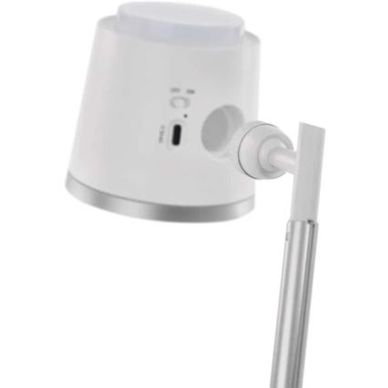 LED Lampada da tavolo ricaricabile dimmerabile 4in1 LED/6W/3,7V 3000K/4000K/6500K 1500mAh bianco