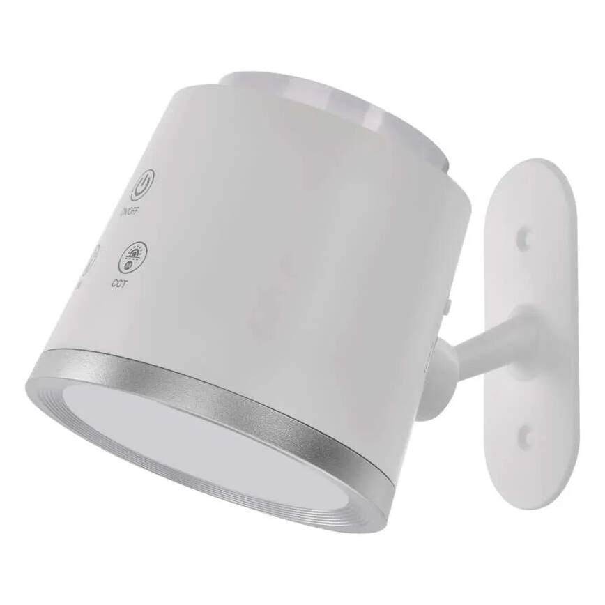 LED Lampada da tavolo ricaricabile dimmerabile 4in1 LED/6W/3,7V 3000K/4000K/6500K 1500mAh bianco
