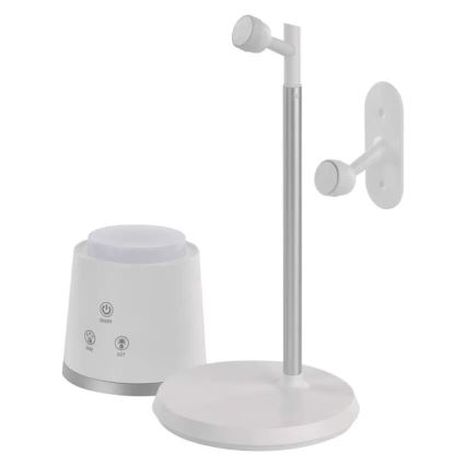 LED Lampada da tavolo ricaricabile dimmerabile 4in1 LED/6W/3,7V 3000K/4000K/6500K 1500mAh bianco