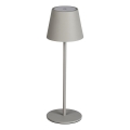 LED Lampada da tavolo ricaricabile dimmerabile INITA LED/1,2W/1800 mAh IP54 grigio