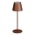 LED Lampada da tavolo ricaricabile dimmerabile INITA LED/1,2W/1800 mAh IP54 marrone