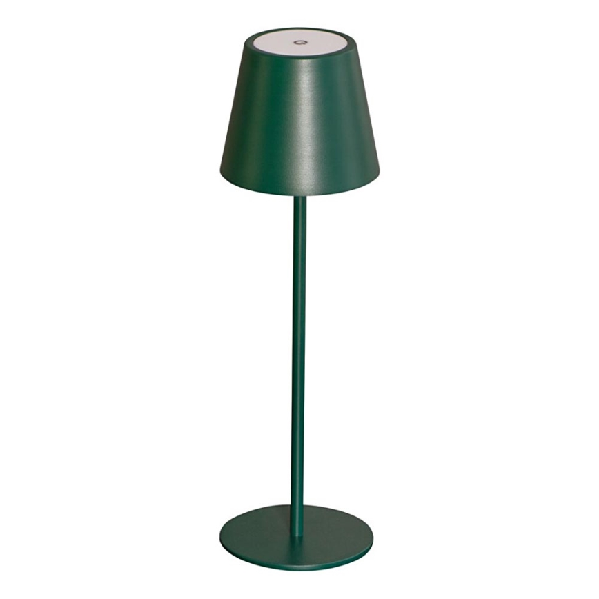 LED Lampada da tavolo ricaricabile dimmerabile INITA LED/1,2W/1800 mAh IP54 verde
