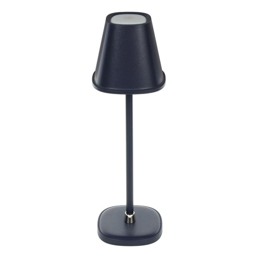 LED Lampada da tavolo ricaricabile dimmerabile LED/3W/1800 mAh blu scuro