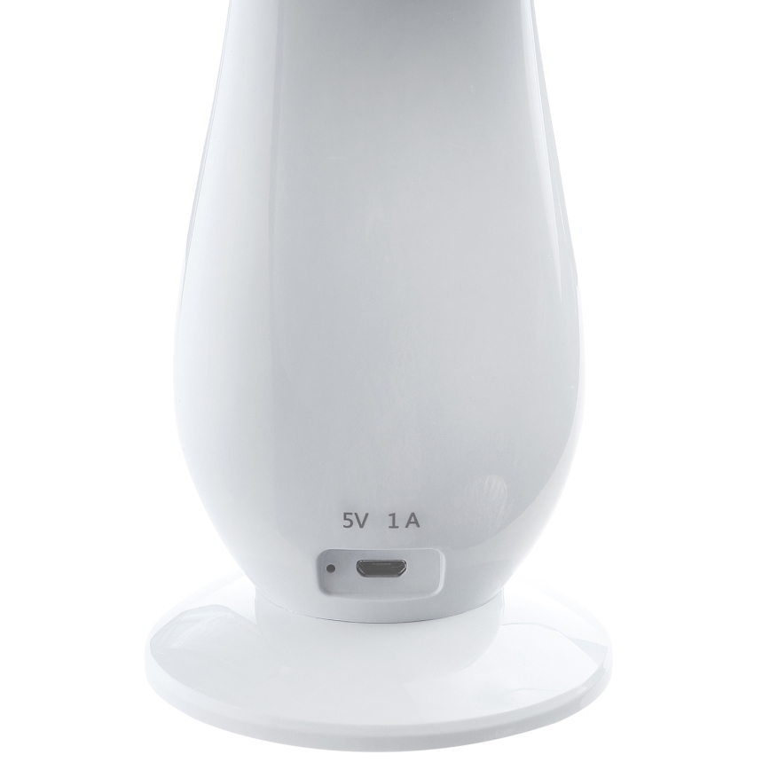 LED Lampada da tavolo ricaricabile dimmerabile LILLY LED/4W/5V 1200 mAh bianco