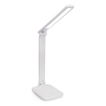 LED Lampada da tavolo touch dimmerabile con ricarica wireless e Porta USB REMUS LED/5W/230V bianco