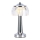 LED Lampada da tavolo touch ricaricabile e dimmerabile LED/1W/5V 3000-6000K 1800 mAh cromo lucido