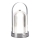 LED Lampada da tavolo touch ricaricabile e dimmerabile LED/1W/5V 3000-6000K 1800 mAh cromo opaco
