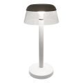 LED Lampada da tavolo touch ricaricabile e dimmerabile LED/3W/5V 3000-6000K 1800 mAh bianco
