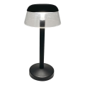 LED Lampada da tavolo touch ricaricabile e dimmerabile LED/3W/5V 3000-6000K 1800 mAh nero