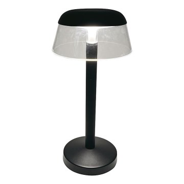 LED Lampada da tavolo touch ricaricabile e dimmerabile LED/3W/5V 3000-6000K 1800 mAh nero