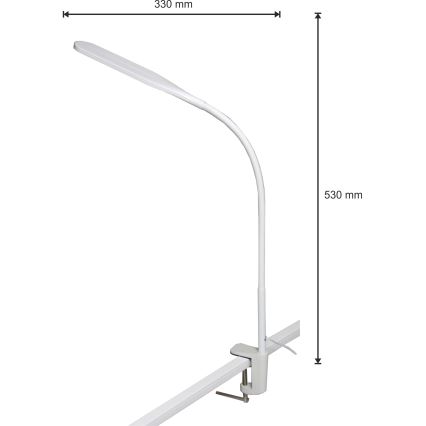 LED Lampada dimmerabile 3in1 LED/10W/230V 3000/4000/6000K CRI 90 bianco