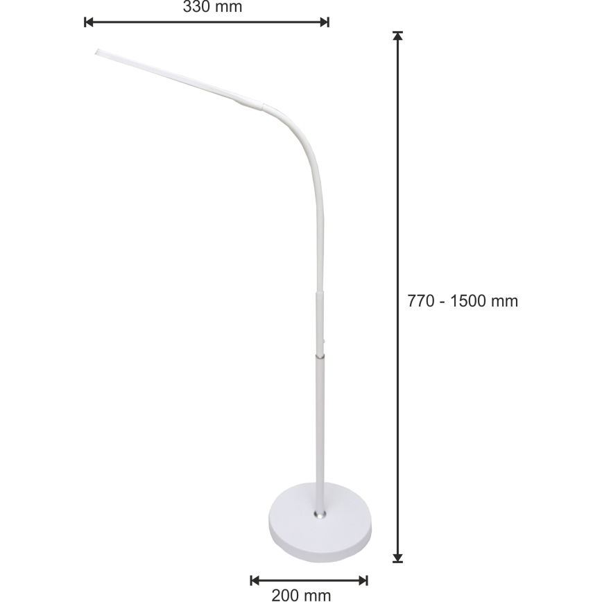 LED Lampada dimmerabile 3in1 LED/10W/230V 3000/4000/6000K CRI 90 bianco
