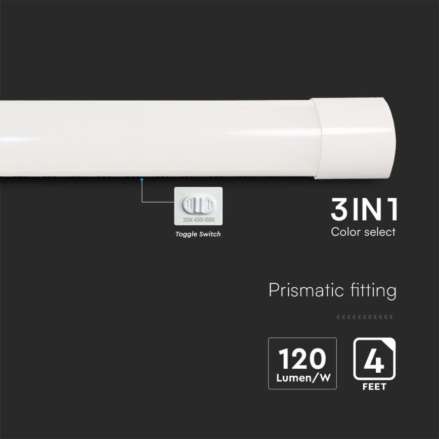 LED Lampada fluorescente LED/40W/230V 3000/4000/6500K 116 cm