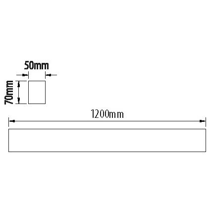 LED Lampada fluorescente LINIK LED/40W/230V 4000K bianco