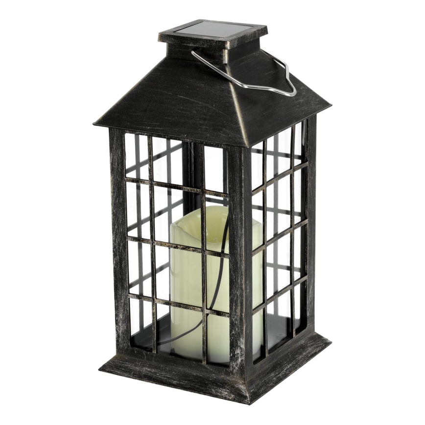 LED Lampada solare a sospensione LED/0,02W/1,2V 2700K IP44 patina