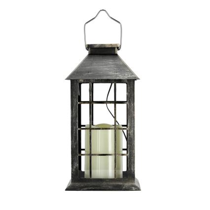 LED Lampada solare a sospensione LED/0,02W/1,2V 2700K IP44 patina