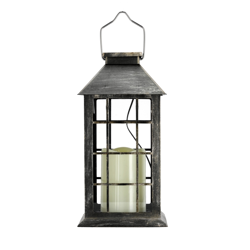 LED Lampada solare a sospensione LED/0,02W/1,2V 2700K IP44 patina