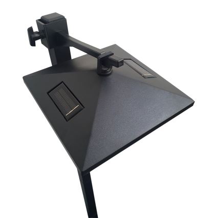 LED Lampada solare da esterno 3in1 LED/1,2V IP44 nero