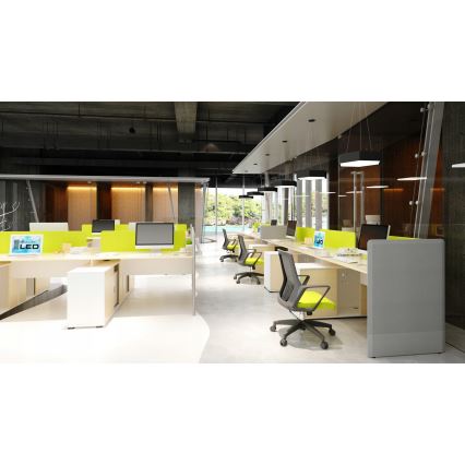 LED lampadario a cavo LED/20W/230V nero