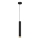 LED Lampadario a sospensione con filo TUBA 1xGU10/4,8W/230V nero/oro