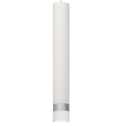 LED Lampadario a sospensione con filo TUBA 3xGU10/4,8W/230V bianco/cromo opaco