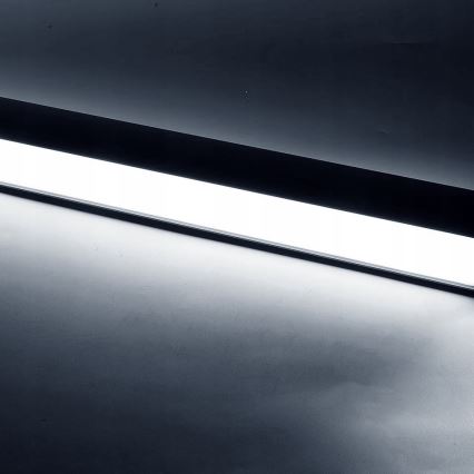 LED Lampadario su cavo LED/44W/230V 6000K 120 cm nero