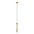 LED Lampadario su corda BARS 1xGU10/4,8W/230V oro