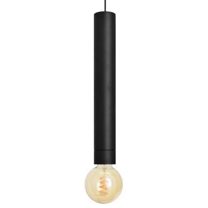 LED Lampadario su corda TUBA 1xGU10/20W/230V nero