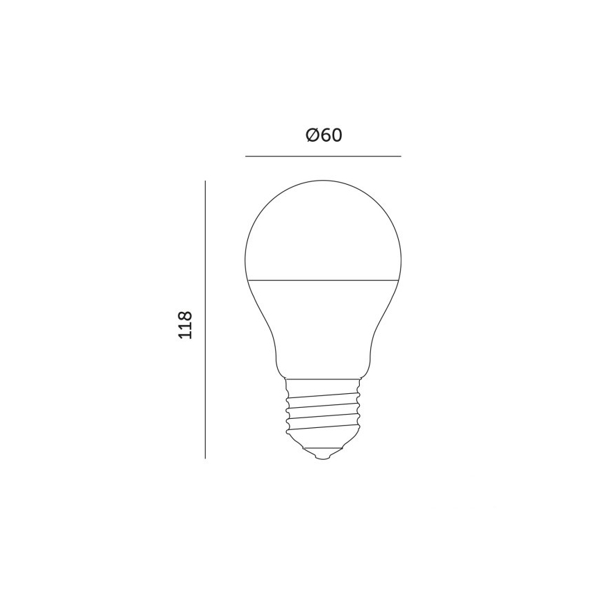 LED Lampadina per la crescita delle piante PLANTY E27/11W/230V 1200K bianco
