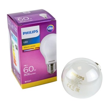 LED Lampadina Philips E27/7W/230V 2700K