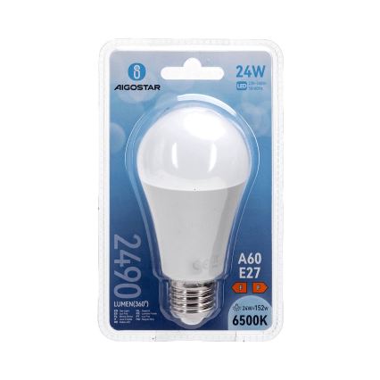 LED-Lampe A60 E27/24W/230V 6500K - Aigostar