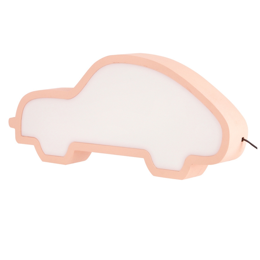 LED Lampe de bureau pour enfant CAR LED/11W/230V rose