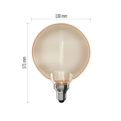 LED-Lampe DECO VINTAGE G130OA E27/4W/230V 1800K