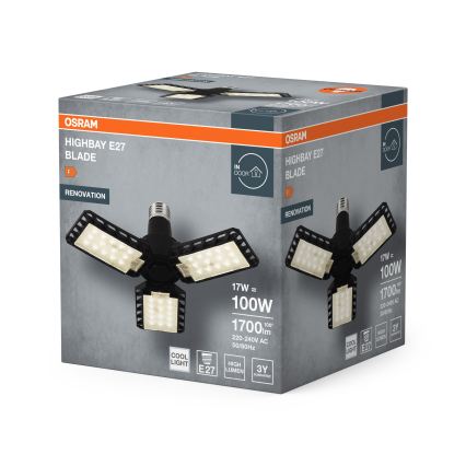 LED-Lampe HIGHBAY E27/17W/230V 4000K - Osram