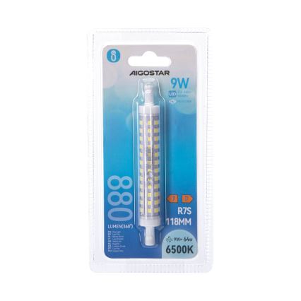 LED-Lampe R7S/9W/230V 6500K - Aigostar