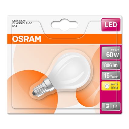 LED-Lampe STAR E14/6,5W/230V 2700K - Osram