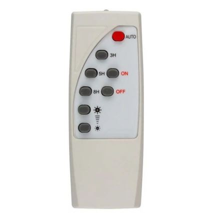 Lampione solare dimmerabile SAMSUNG CHIP LED/50W/6,4V 6000K IP65 + telecomando