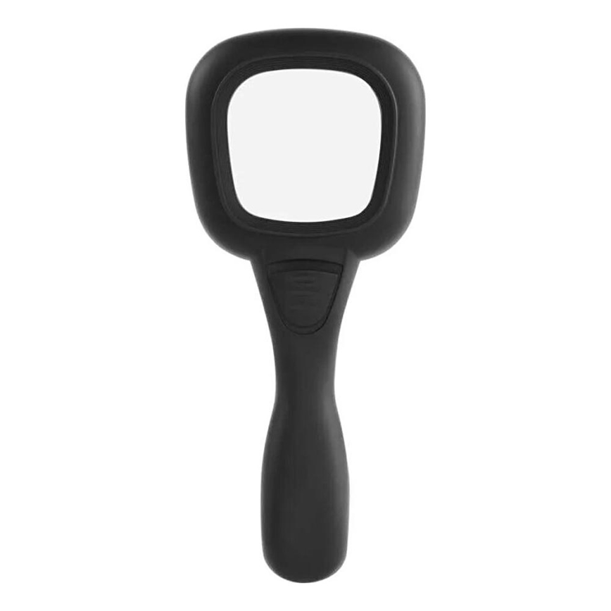 LED Lente d'ingrandimento 2,5xZOOM con retroilluminazione e UV chiaro LED/UV/2xAAA