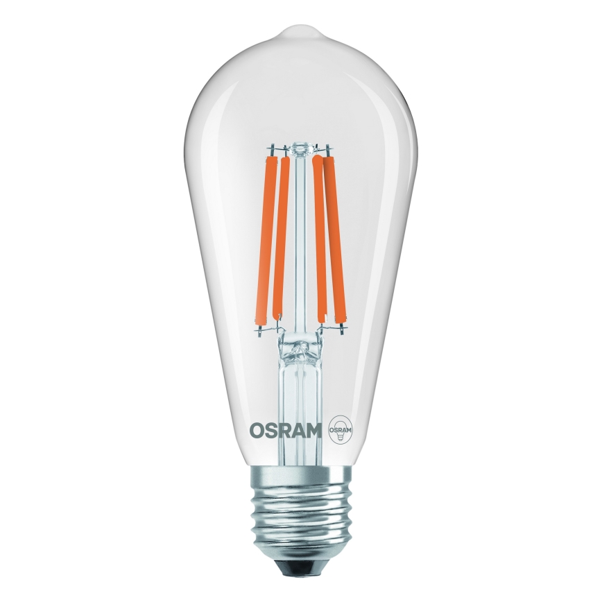 LED-Leuchtmittel CLASSIC FILAMENT E27/6,5W/230V 4000K - Osram