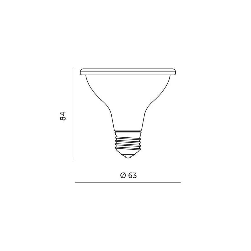 LED-Leuchtmittel für die Pflanzenzucht PLANTY E27/7W/230V 1200K weiß