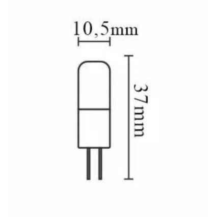 LED-Leuchtmittel G4/2W/12V 4000K