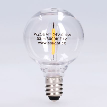 LED-Leuchtmittel G40 E12/0,6W/24V 3000K - Brilagi