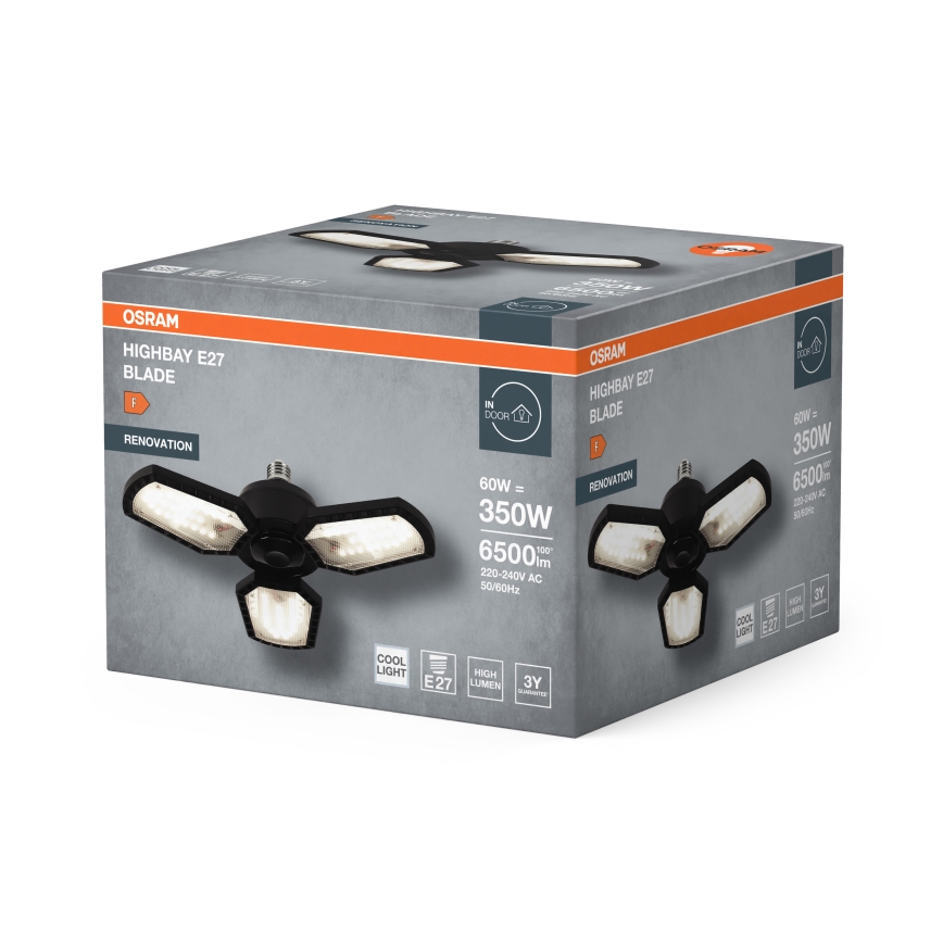 LED-Leuchtmittel HIGHBAY E27/60W/230V 4000K - Osram