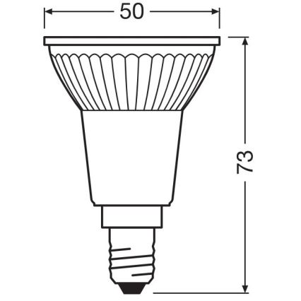 LED-Leuchtmittel STAR PAR16 E14/4,5W/230V 2700K - Osram