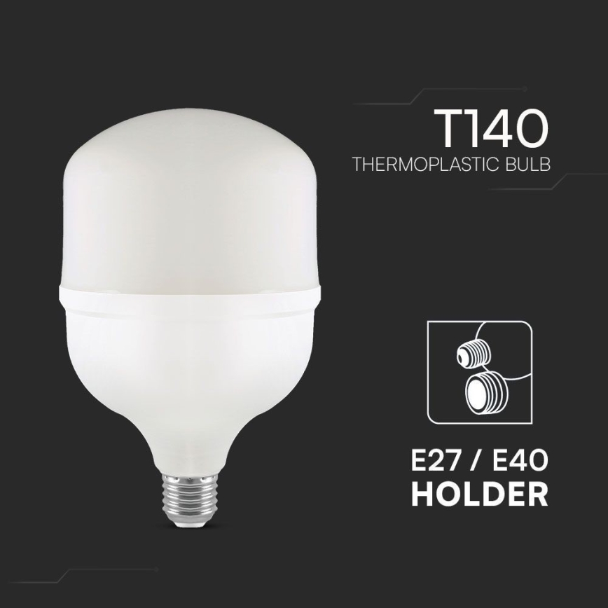 LED-Leuchtmittel T140 E27/50W/230V 4000K