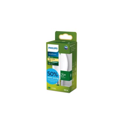 LED-Leuchtmittel ULTRAEFFICIENT Philips B35 E14/1,2W/230V 2700K