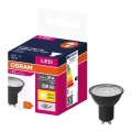 LED-Leuchtmittel VALUE PAR16 GU10/4,5W/230V 2700K 120° schwarz - Osram