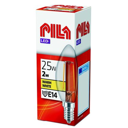 LED-Leuchtmittel VINTAGE Philips Pila E14/2W/230V 2700K